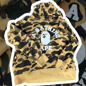 A Bathing Ape Camo Hoodie Bape Kids